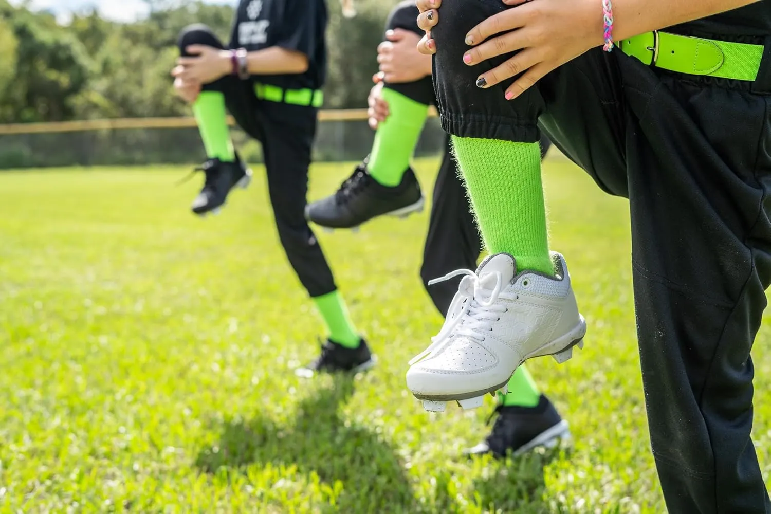RIP-IT Girls Diamond Softball Cleats Youth Softball Shoes for Girls Sizes 1-6