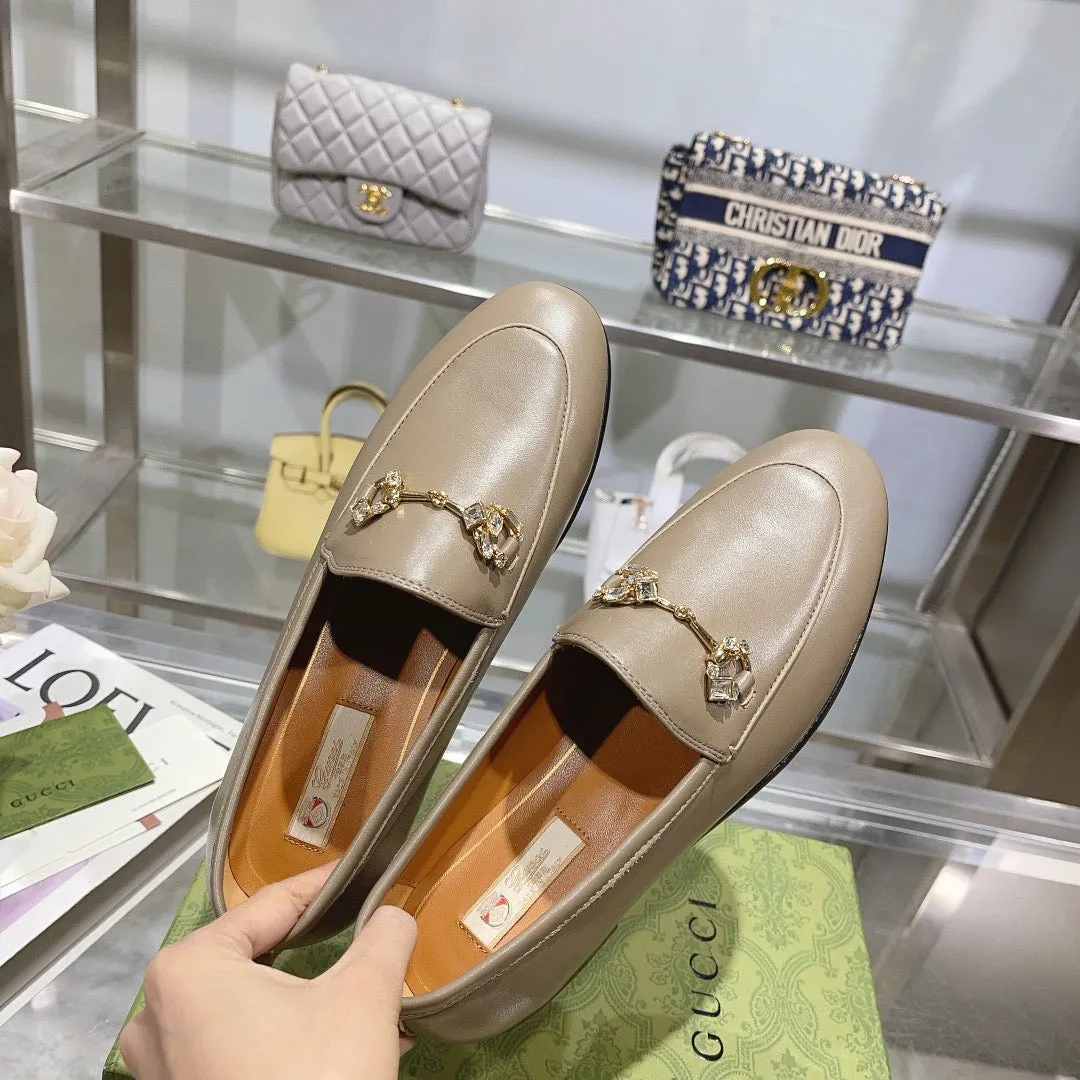 SE1209 Women's Gucci Jordaan Loafer / Size4-10