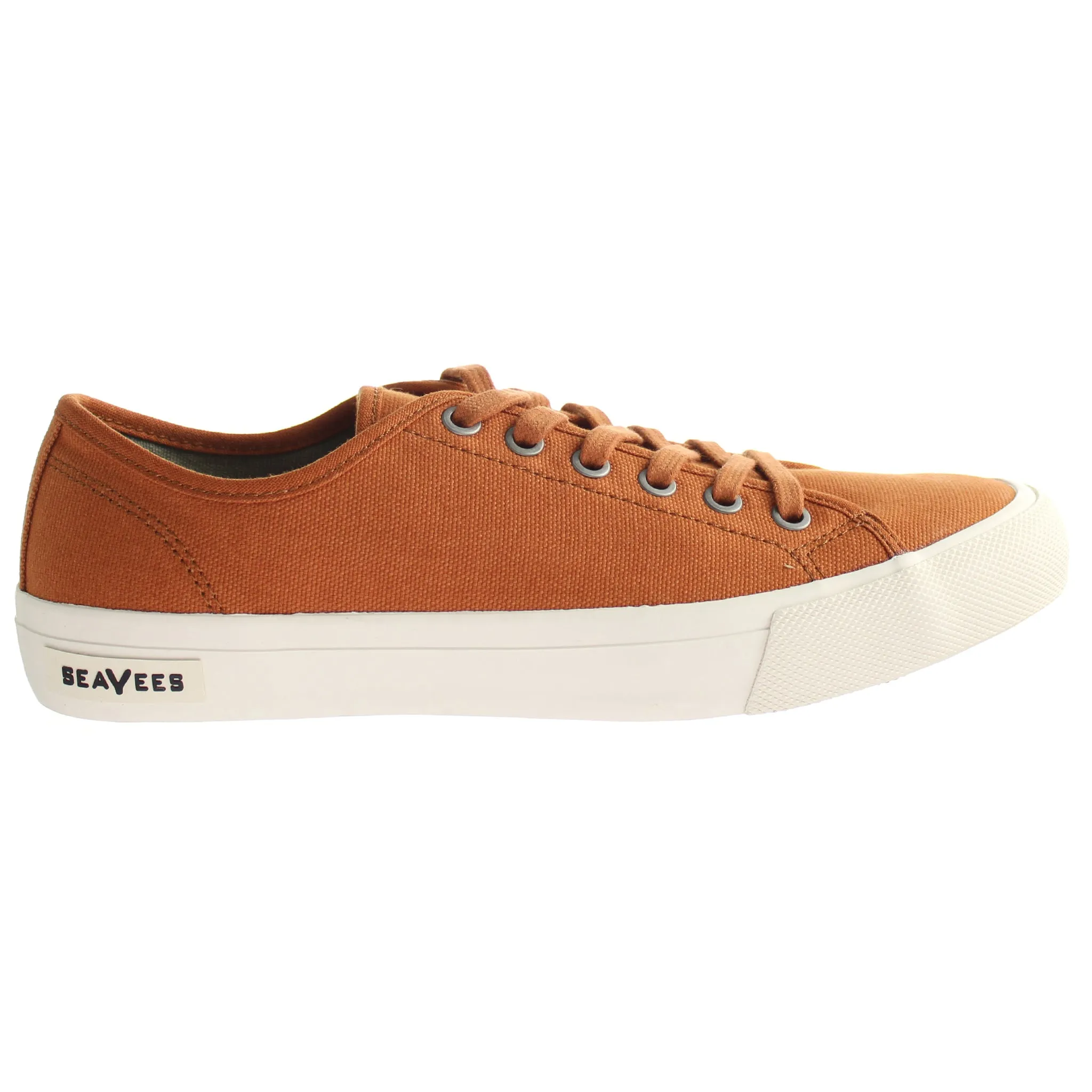 Seavees Monterey Mens Brown Plimsolls
