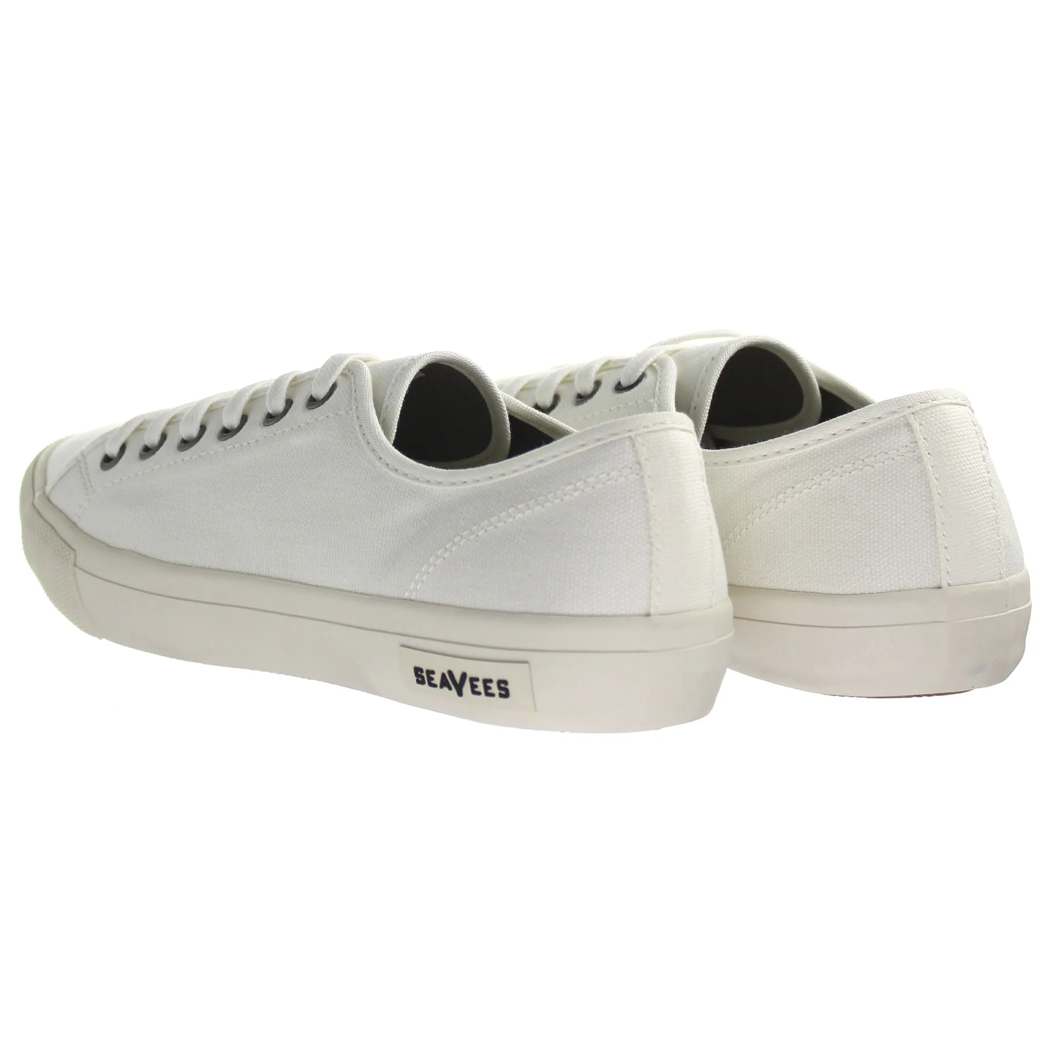 Seavees Monterey Sneaker Standard Mens White Plimsolls
