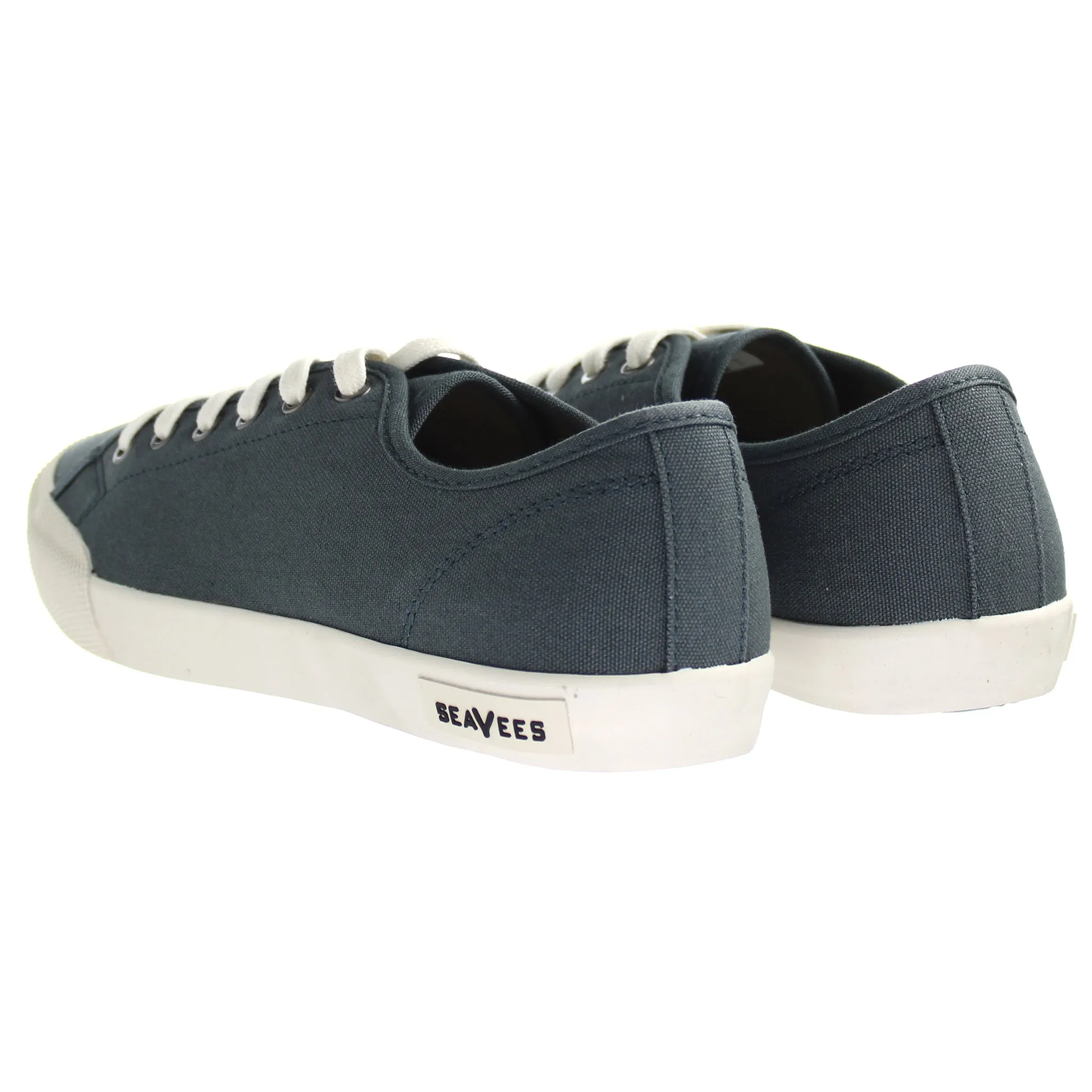 Seavees Monterey Standard Womens Navy Plimsolls