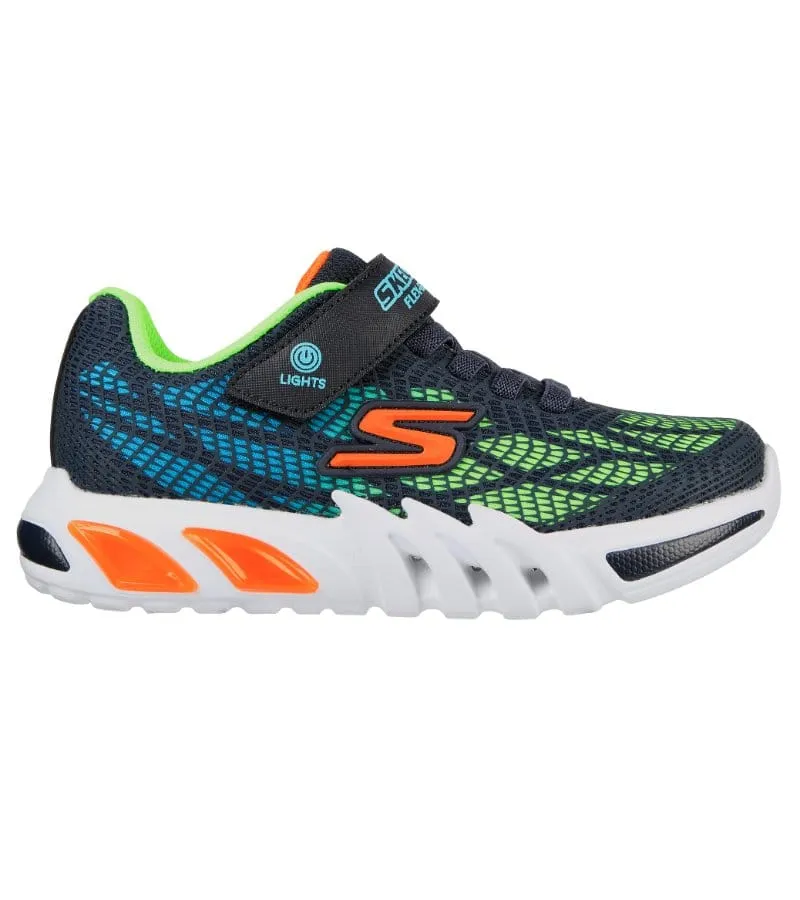Skechers Boys Light Up Flex Glow Elite Runner Vorlo 400137L