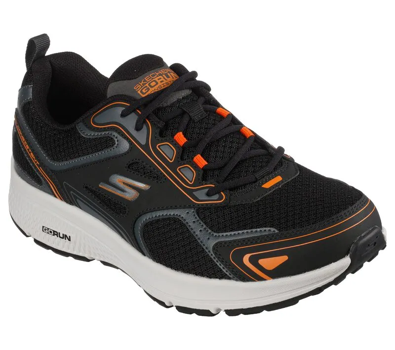 Skechers Men GOrun Consistent 220034 (Black/Orange)