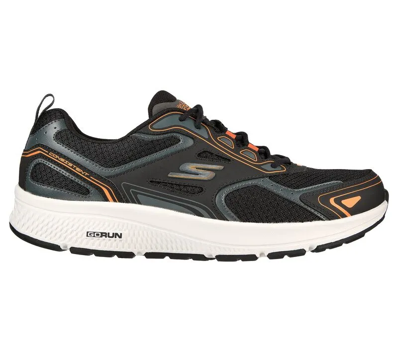 Skechers Men GOrun Consistent 220034 (Black/Orange)