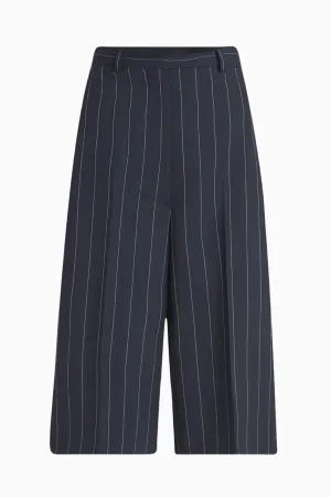 Stella McCartney Wide Pinstripe Culotte - Ink