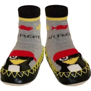 Swedish Moccasins - Pirate Penguin