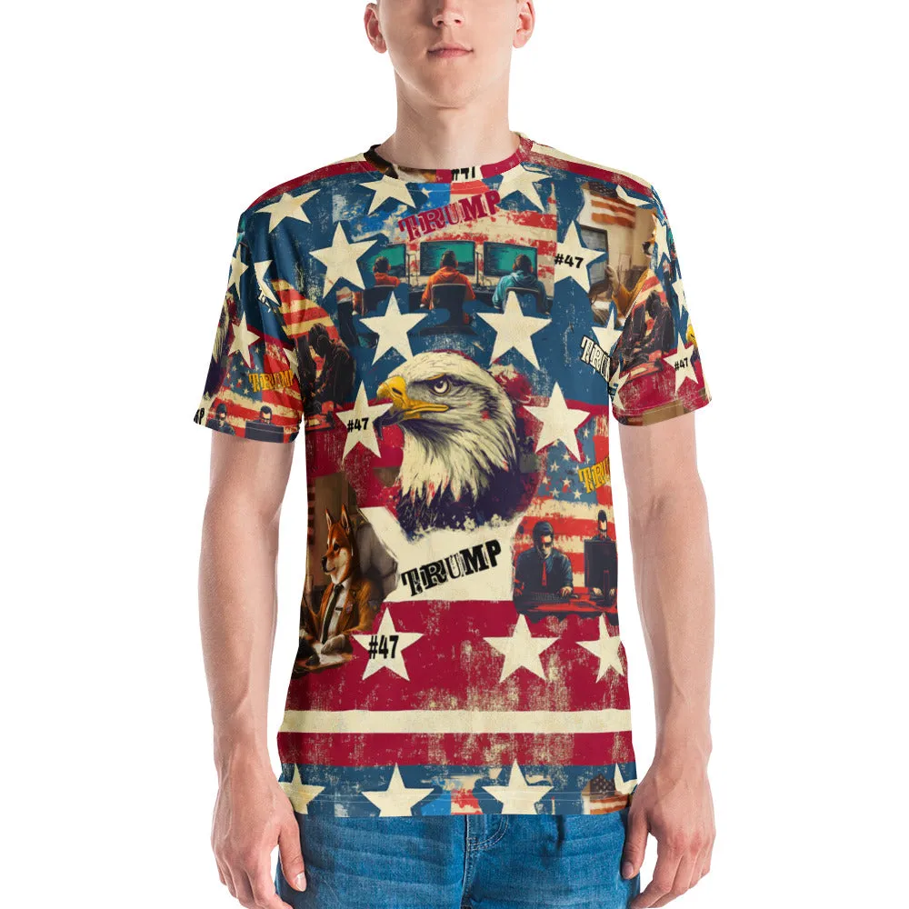 Trump collage, Men's t-shirt