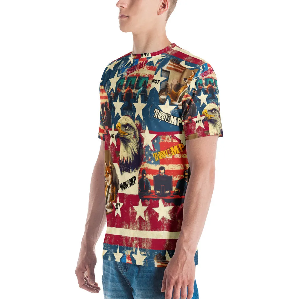 Trump collage, Men's t-shirt