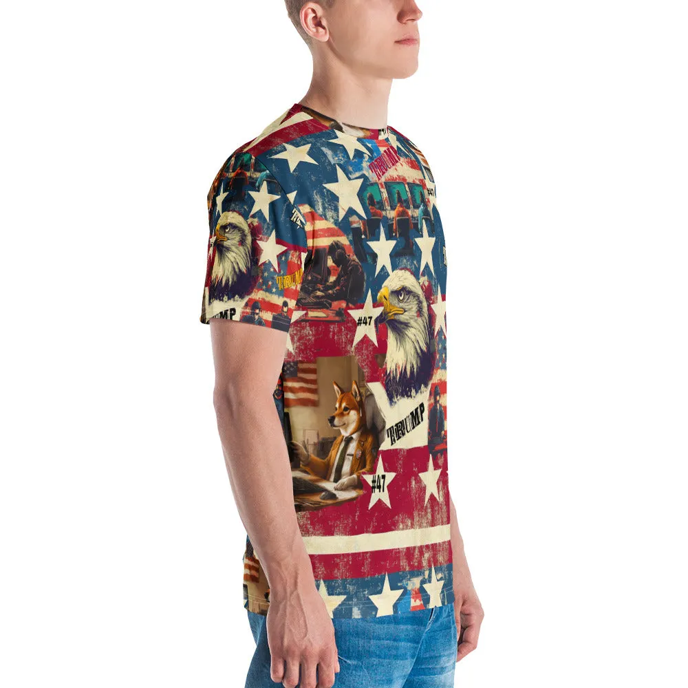 Trump collage, Men's t-shirt