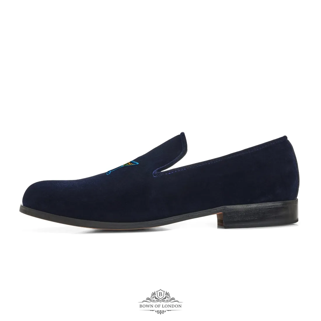 Velvet Loafer/Slipper Shoe - Martini Time