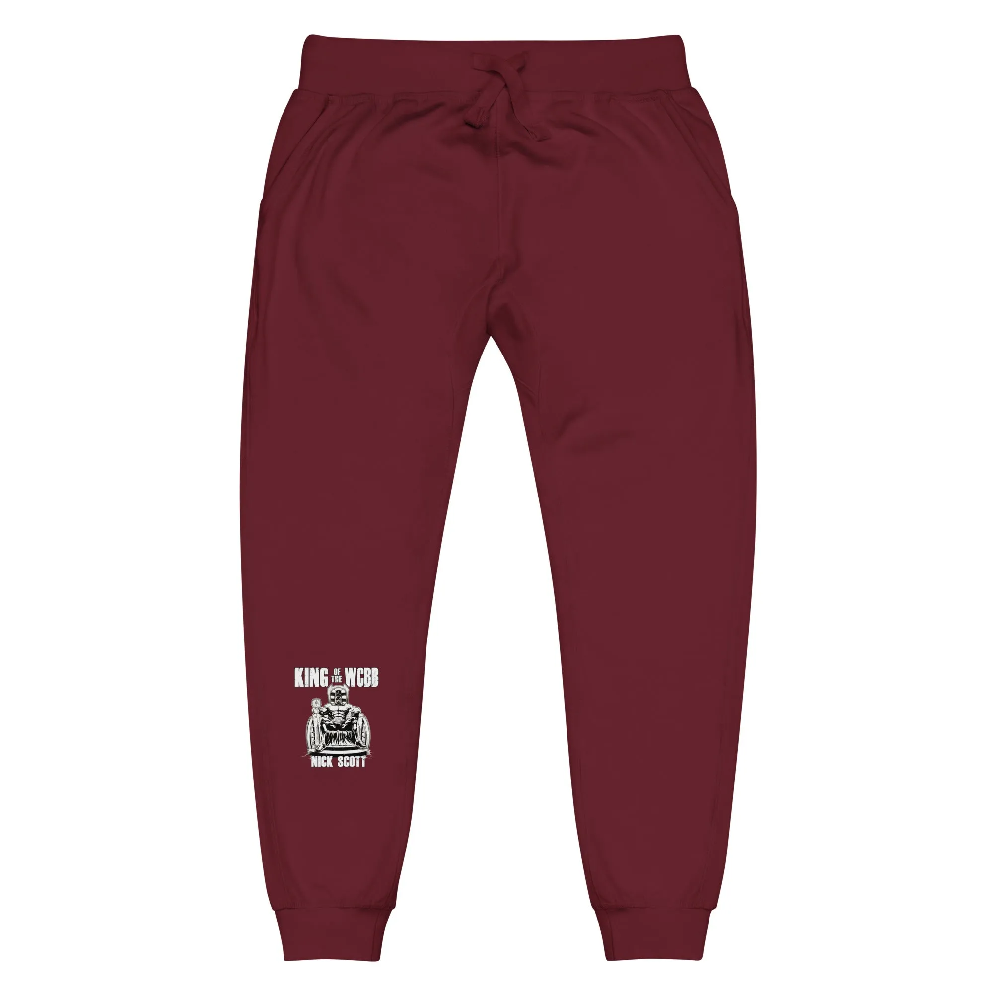 WCBB Design KING of the WCBB (White) Sweatpants