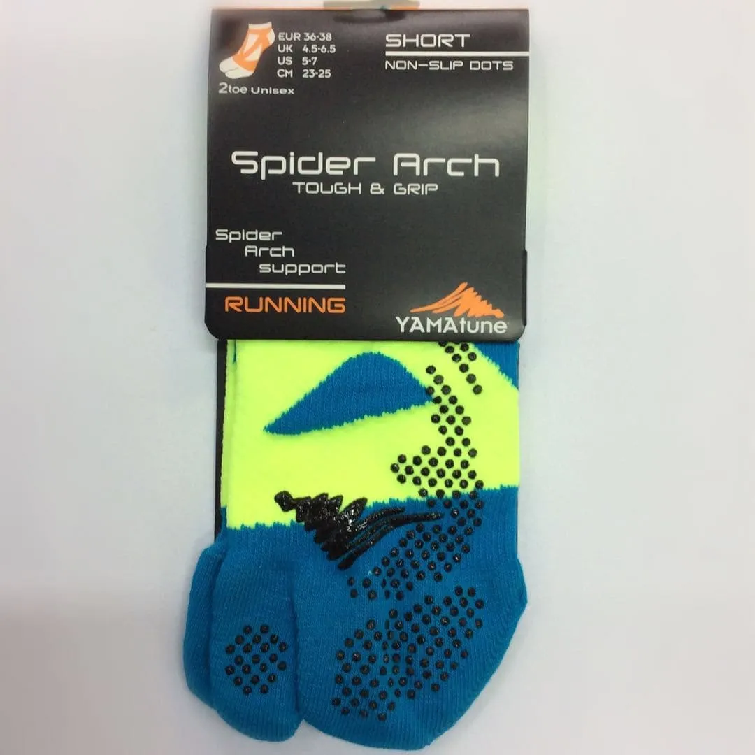 Yamatune 2 Toe Socks- Short Length with Anti-slip Dots