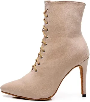 YKXLM Salsa Dancing Boots Women Latin Ballroom Dance Shoes,Model 7218
